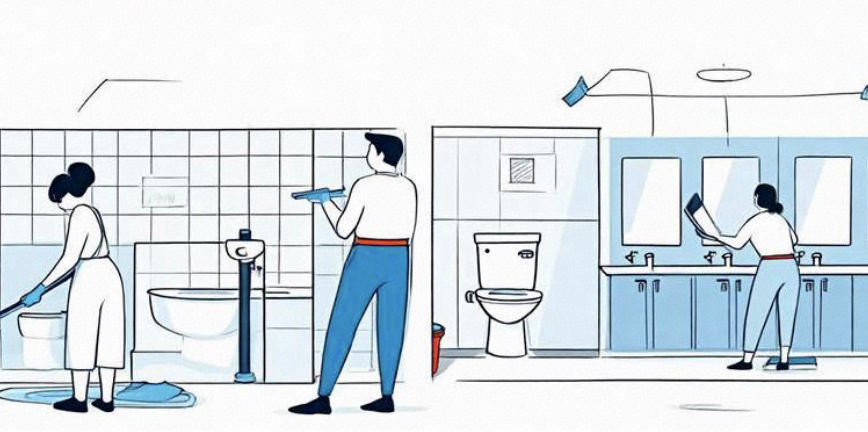 【鷹隆培訓(xùn)】公共衛(wèi)生間清潔作業(yè)